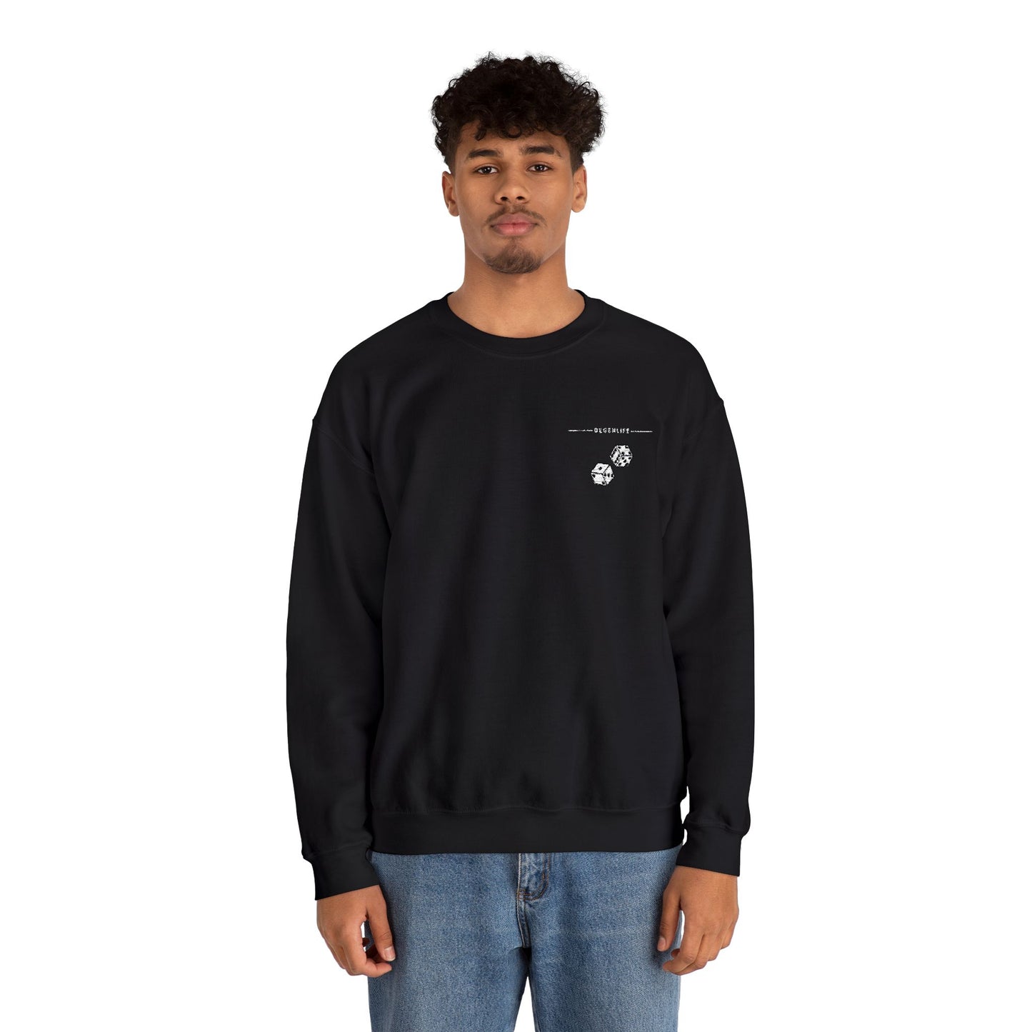 DegenLife Embroidery Crewneck