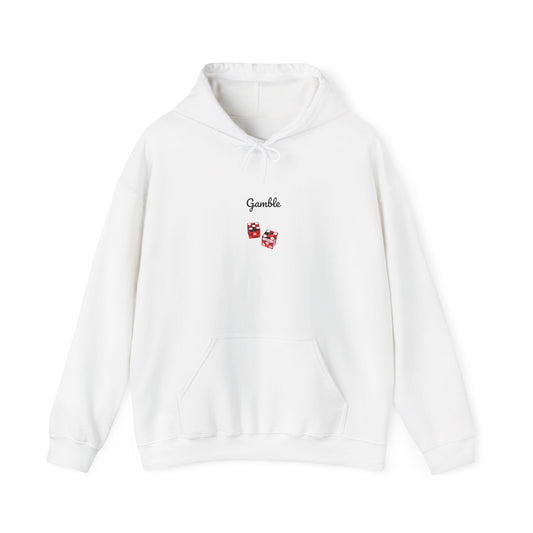 Gamble White Hoodie